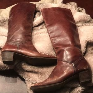 Vintage Ferragamo Riding Boot.